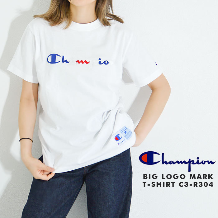 チャンピオン Tシャツ 白t ウィメンズ レディース メンズ ユニセックス 男女兼用 ロゴ Champion C3 R305 春 夏 綿100 半袖 S M 国内正規品 Champ C3r305 Jungle Jungle 通販 Yahoo ショッピング