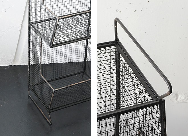 マガジンラック おしゃれ オープンラック 壁掛け ワゴン レトロ