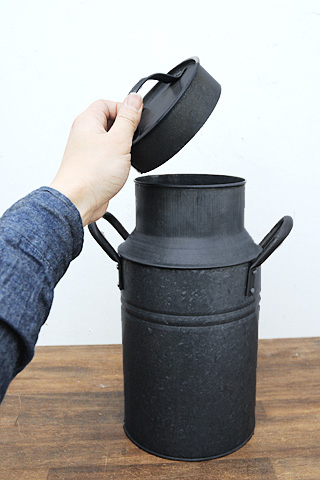 ミルク缶 ガーデニング おしゃれ ブリキ インテリア レトロ