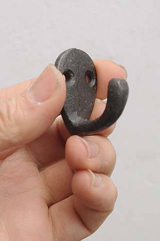 アイアン フック 金具 壁掛け おしゃれ インダストリアル ウォール