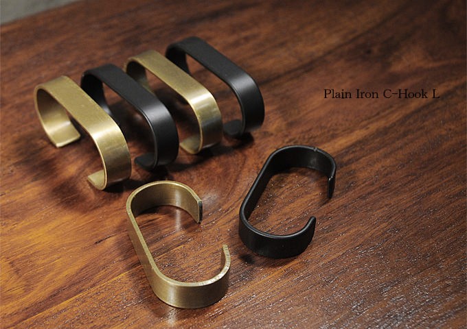 アイアン C字フック レトロ ハンギング ディスプレイ アンティーク調