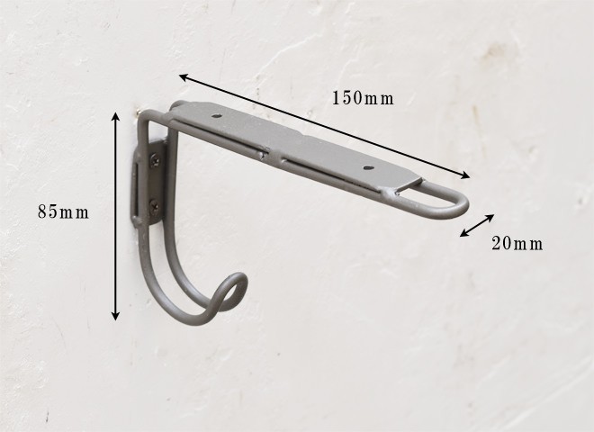 アイアン 棚受け ブラケット おしゃれ インダストリアル フック