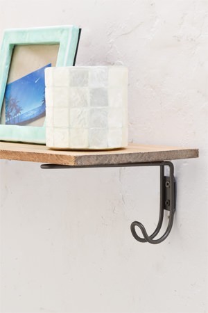 アイアン 棚受け ブラケット おしゃれ インダストリアル フック