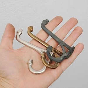 SOLID BRASS Coat Hook 4