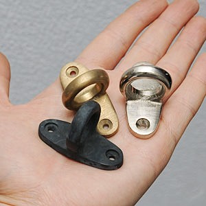 SOLID BRASS Ring Hook