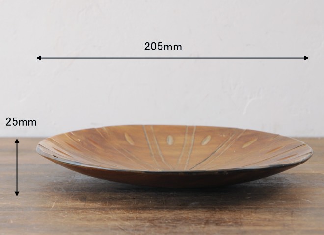 トレイ おしゃれ 水牛 角 インテリア 雑貨 レトロ アンティーク調