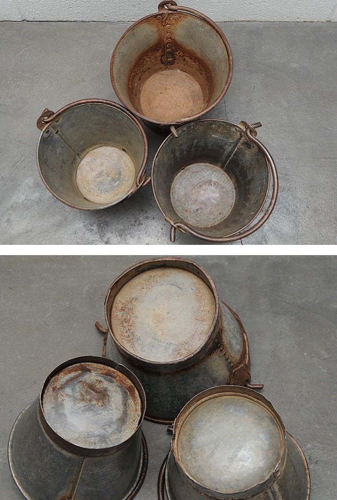 ミリタリー ゴミ箱 おしゃれ バケツ 鉢カバー インダストリアル レトロ