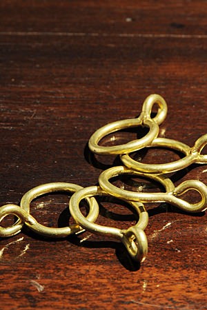 Brass Curtain Ring 5Pset