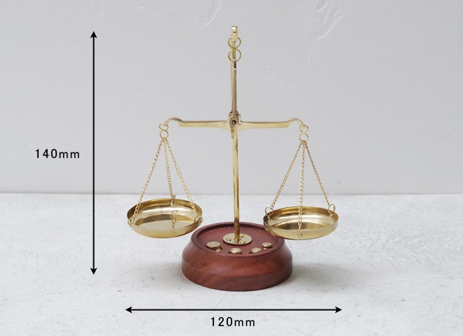 真鍮 オブジェ 天秤 おしゃれ インテリア 雑貨 レトロ アンティーク調