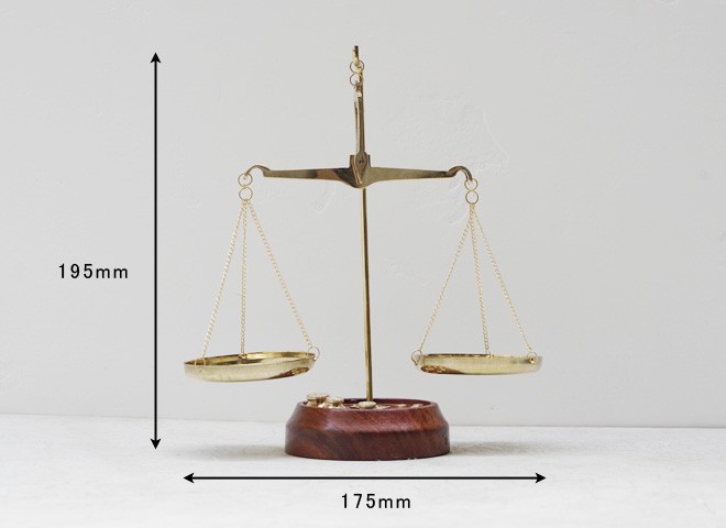 真鍮 オブジェ 天秤 おしゃれ インテリア 雑貨 レトロ アンティーク調 