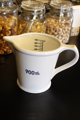 計量カップ 陶器 250ml おしゃれ カフェ レトロ アンティーク調