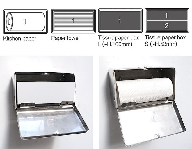 ペーパータオル ホルダー おしゃれ 壁掛け ケース レトロ アンティーク