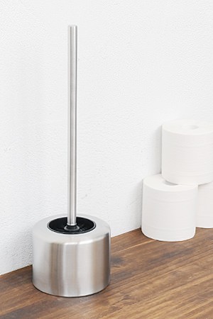 希少　ヴィンテージ　ポストモダン　トイレブラシ＆トイレットペーパースタンド san098m.jpg