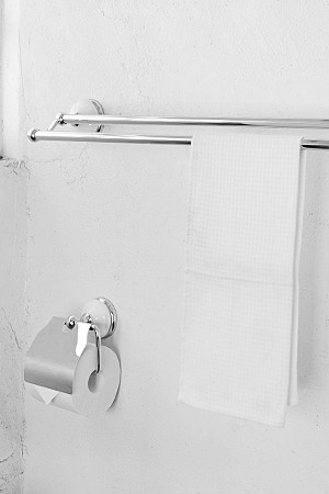 トイレットペーパーホルダー おしゃれ 収納 ステンレス 陶器 レトロ