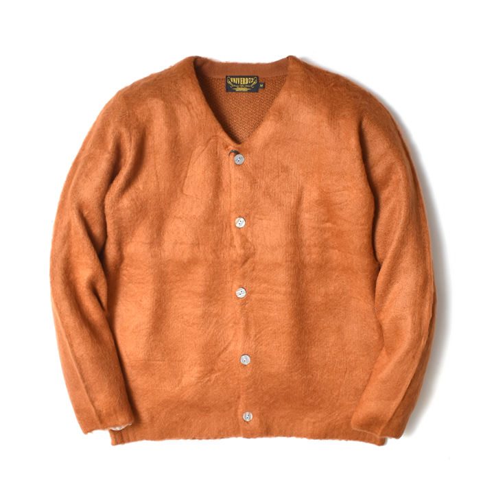 カーディガン メンズ 大きいサイズ 起毛 ストレッチ 暖かい 春 秋 冬 ブランド | HOUSTON | 04