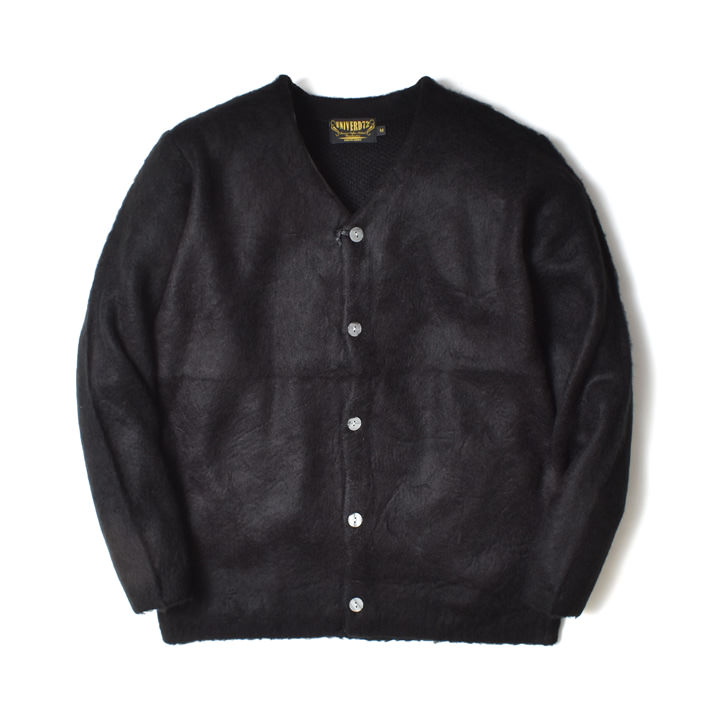 カーディガン メンズ 大きいサイズ 起毛 ストレッチ 暖かい 春 秋 冬 ブランド | HOUSTON | 05