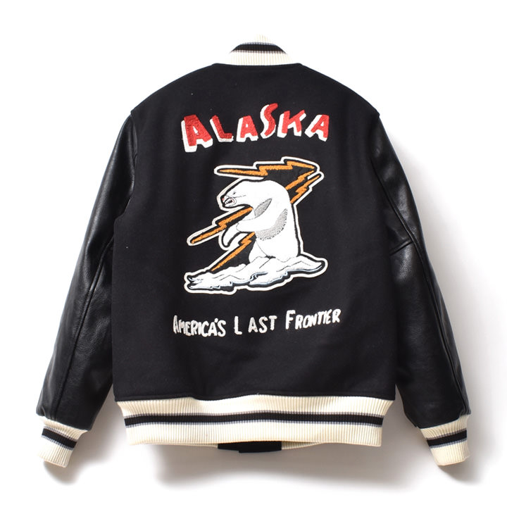 HOUSTON（ヒューストン） スタジャン メンズ 大きいサイズ ラスカ 厚手