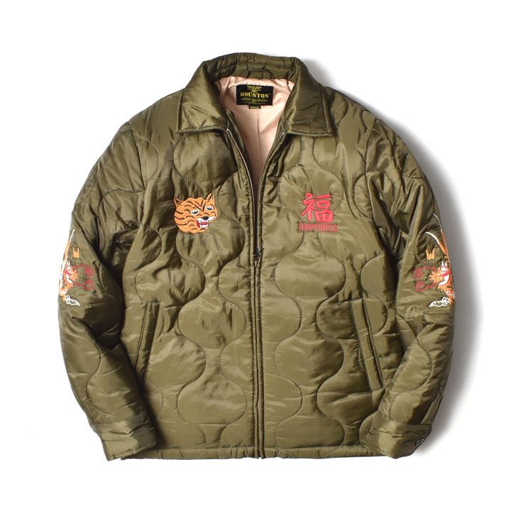 HOUSTON（ヒューストン） ベトジャン メンズ 中綿ジャケット おしゃれ