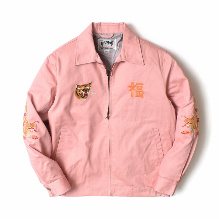 HOUSTON メンズスカジャン（色：ピンク系）の商品一覧｜ジャケット 