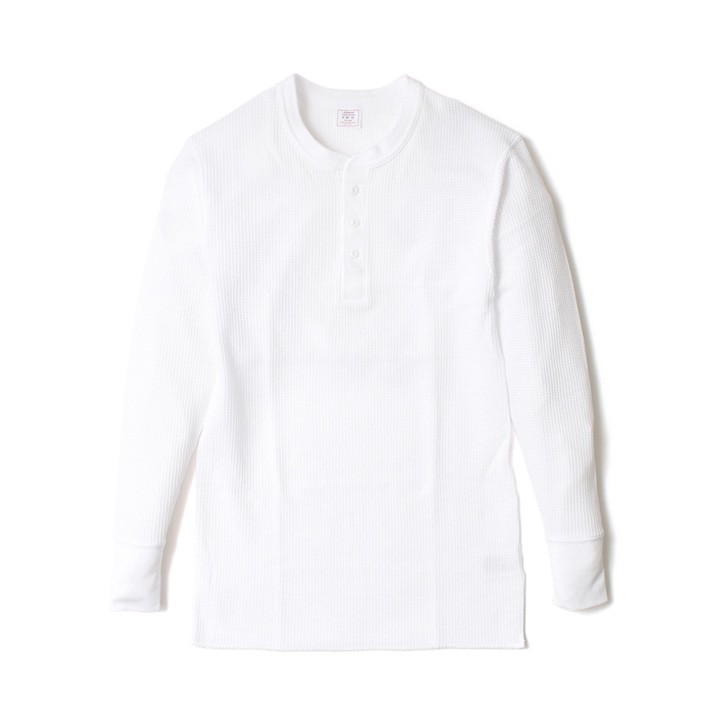 JEMORGAN（ジェーイーモーガン） ヘンリーネック 薄手 サーマル 長袖