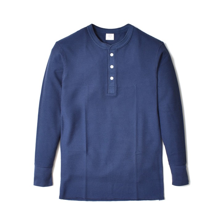 JEMORGAN（ジェーイーモーガン） ヘンリーネック 薄手 サーマル 長袖