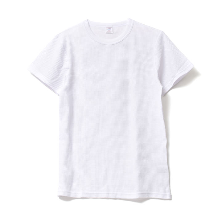 JEMORGAN（ジェーイーモーガン） サーマル ワッフル 半袖 Tシャツ