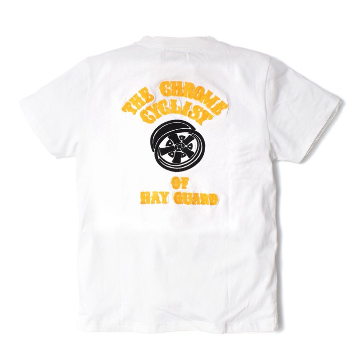 厚手 Tシャツメンズ 半袖 刺繍 ワッペン アメカジ ブランド 春夏 夏服 