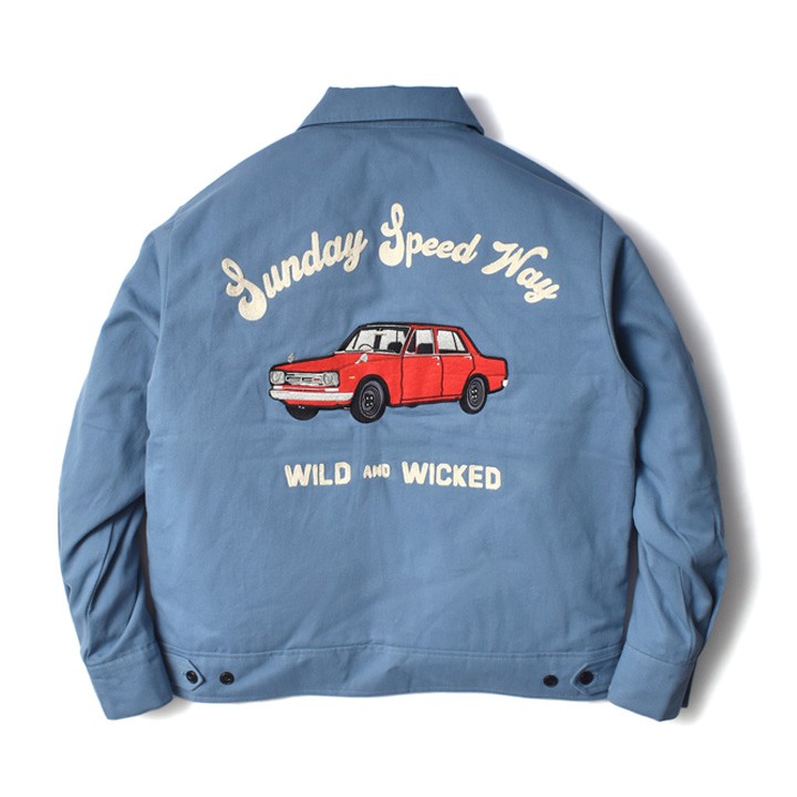 ドリズラージャケット 中綿キルティング メンズ アメカジ スウィング