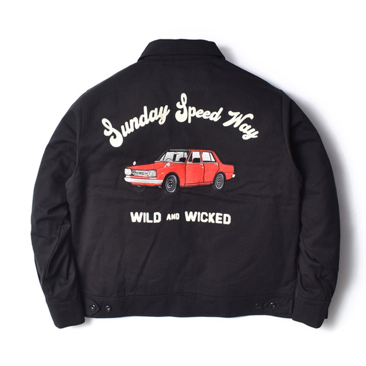 ドリズラージャケット 中綿キルティング メンズ アメカジ スウィング