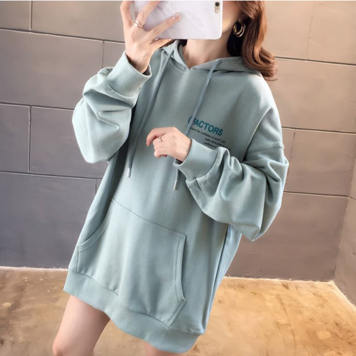 プルオーバーパーカー レディース トップス 長袖 トレーナー ロゴ プリント シンプル フード付 春 秋 Pk4 Juno Store 通販 Yahoo ショッピング