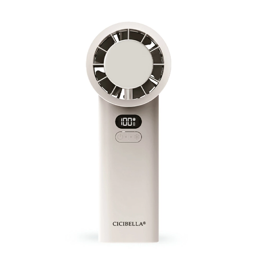 Fanjioさま 専用 シシベラ ディスプレイ付きコンパクト冷却ハンディファン 携帯扇風機