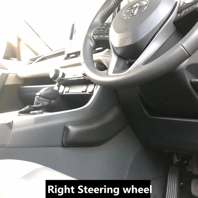 Toyota rav4 2019-2023用膝パッドインテリアアクセサリー車の膝パッドキューバションセンターコンソール、ドライバーサイドソフトpa｜jurack｜02