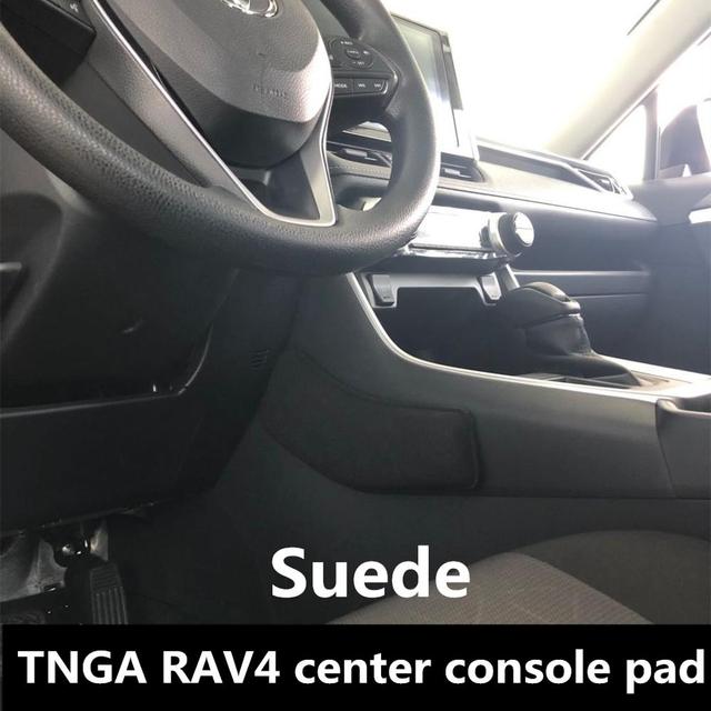 Toyota rav4 2019-2023用膝パッドインテリアアクセサリー車の膝パッドキューバションセンターコンソール、ドライバーサイドソフトpa｜jurack｜03