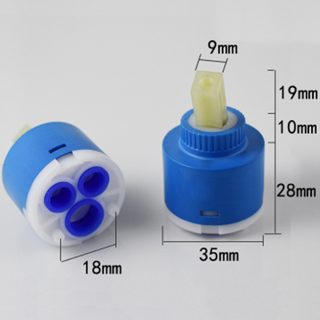 蛇口ハンドルと蛇口の付属品,温水と冷水,40mmのタイル修理部品,バスとシャワー｜jurack｜07