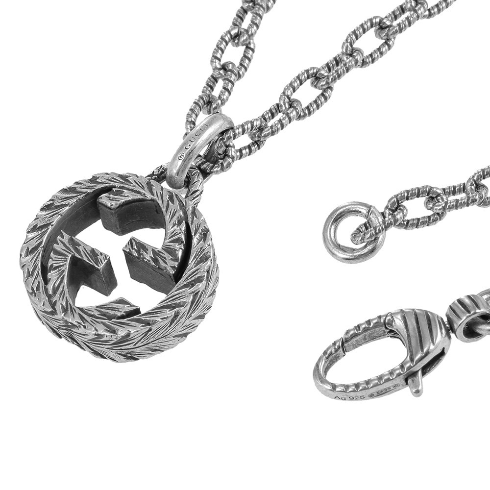 GUCCI 太目 燻ネックレス 925シルバー グッチ(GUCCI)|シルバーネックレス|HARDOFFオフモール（オフモ