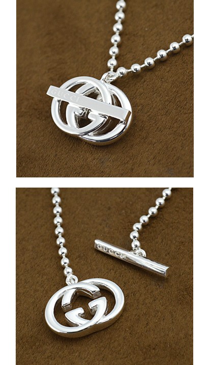 GUCCI  ネックレス GUCCI（グッチ） 216435-J8400/8106 ペアネックレス/2個セット/BOX
