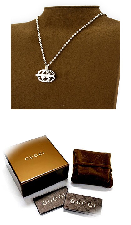 GUCCI（グッチ） 216435-J8400/8106 ペアネックレス/2個セット/BOX