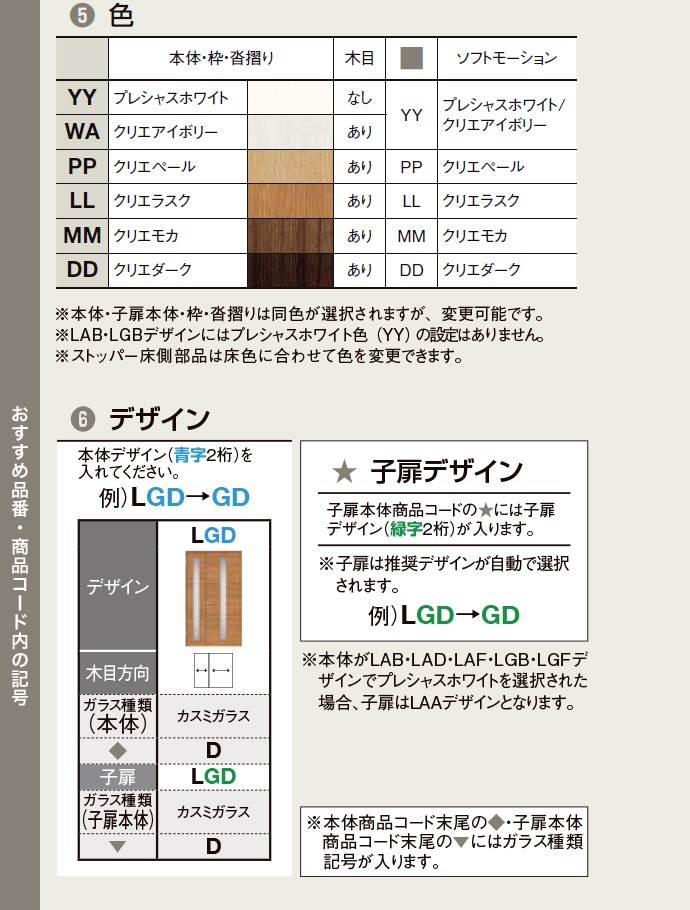 リクシル 室内ドア ラシッサS 親子ドア 一般ドア ノンケーシング枠