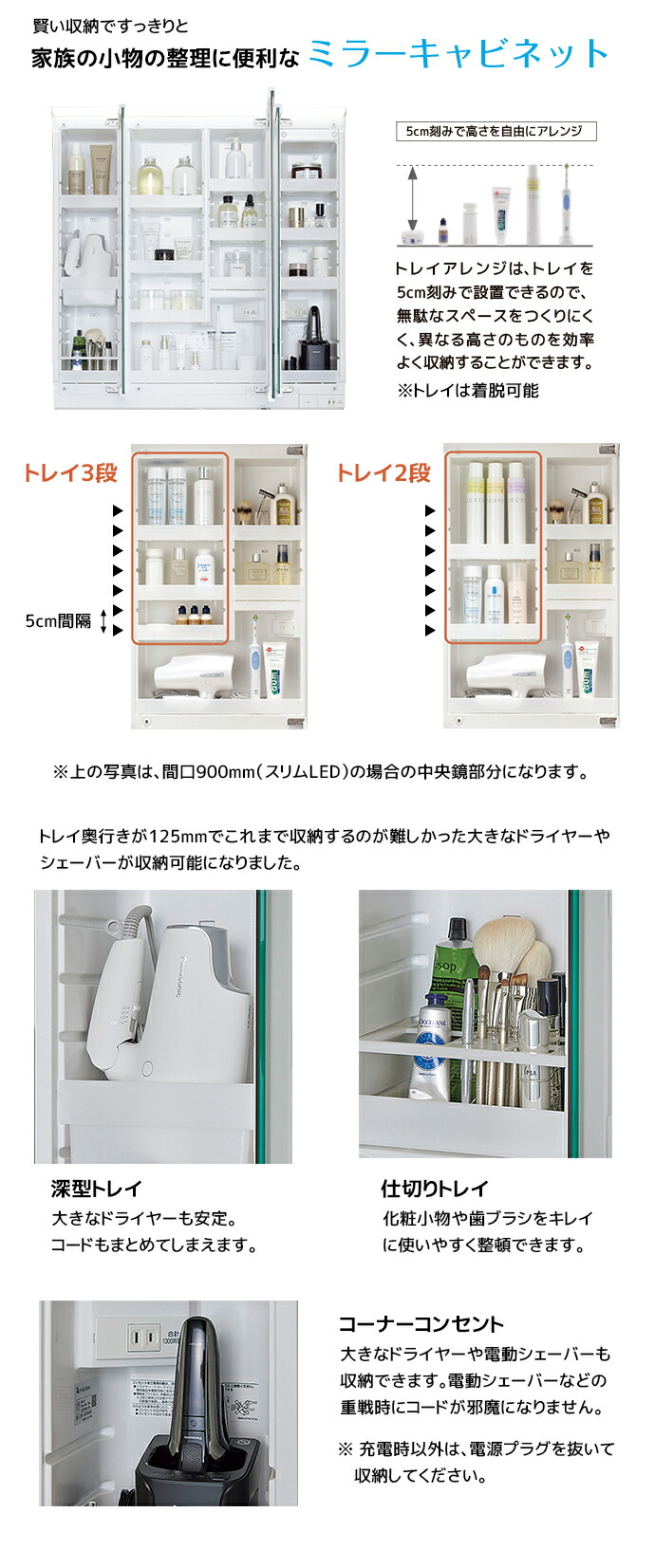 LIXIL クレヴィ　三面鏡のみ　新品未開封 LIXIL クレヴィ 三面鏡のみ 新品未開封 LIXIL 洗面台 クレヴィ 奥行500