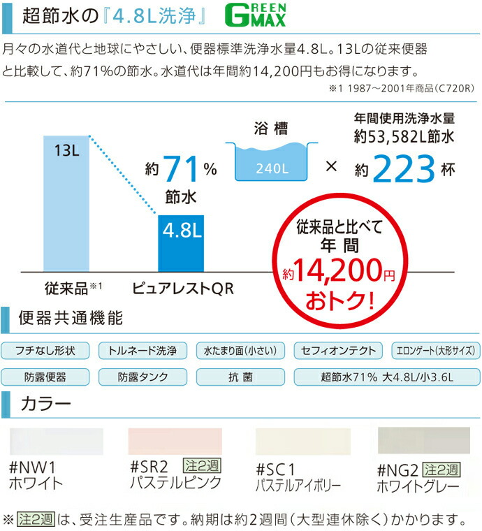 TOTO 組み合わせ便器 ピュアレストQR 便器 手洗なし 床排水 CS232B+SH232BA 激安 住宅設備 DIY : cs230b- sh230ba : じゅうせつひるず.com - 通販 - Yahoo!ショッピング