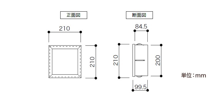 南海プライウッド 壁厚ニッチシリーズ ミニッチ MN15-2001 06200025