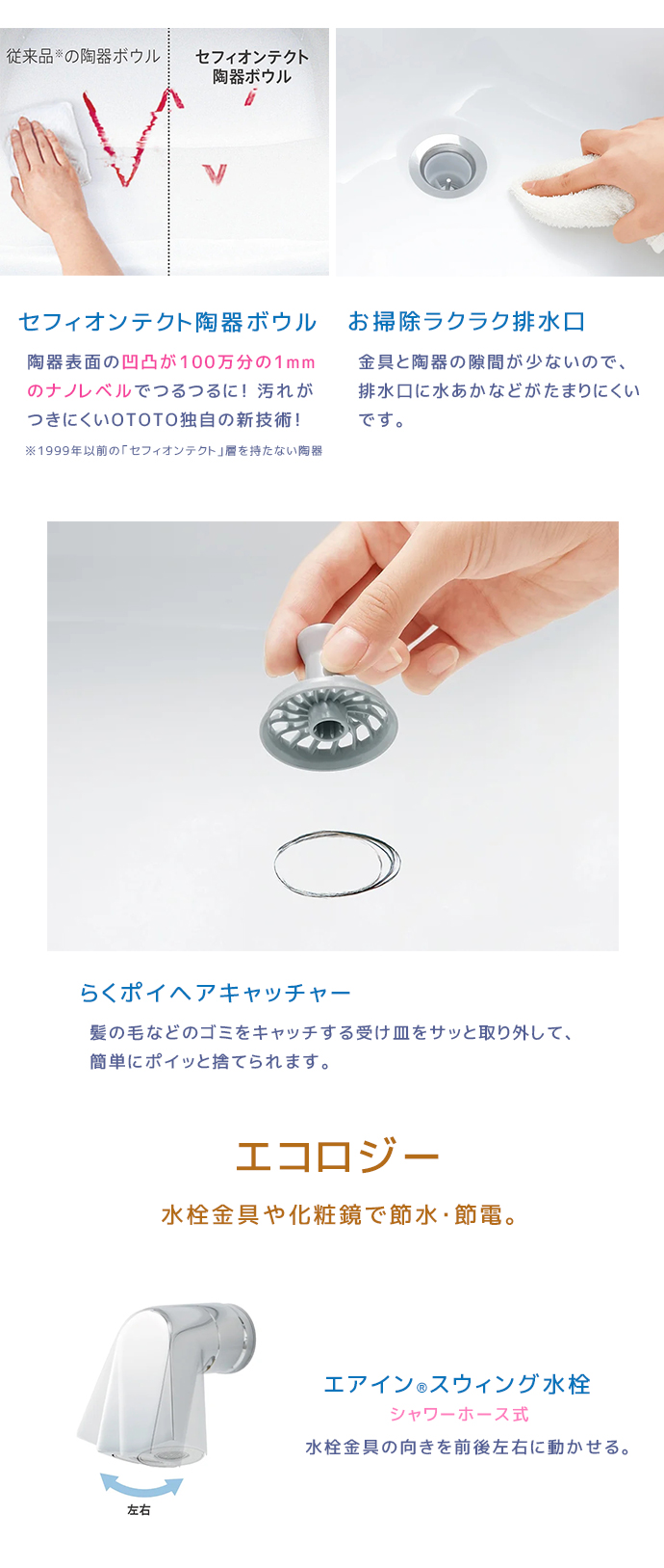 ①引き取り歓迎TOTO　洗面化粧台　サクア　水道DIY TOTO サクア 洗面化粧台 間口750mm 3面鏡（裏面収納・LED照明