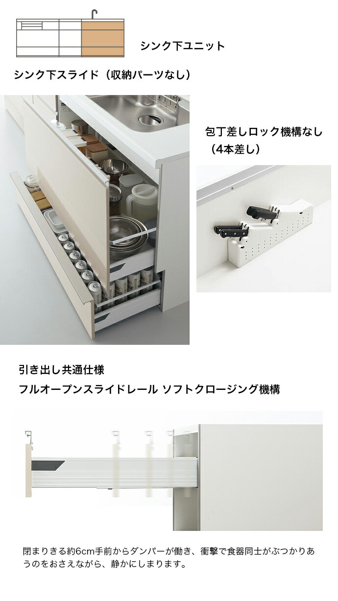 Panasonic（パナソニック） システムキッチン Sクラス シンプルプラン