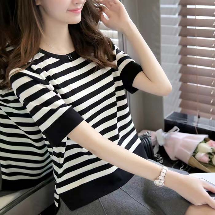 半袖 ボーダーシャツ レディース ボーダーTシャツ 夏 半袖Tシャツ 縞々 カットソー トップス 夏 カジュアル 女性 人気 安い