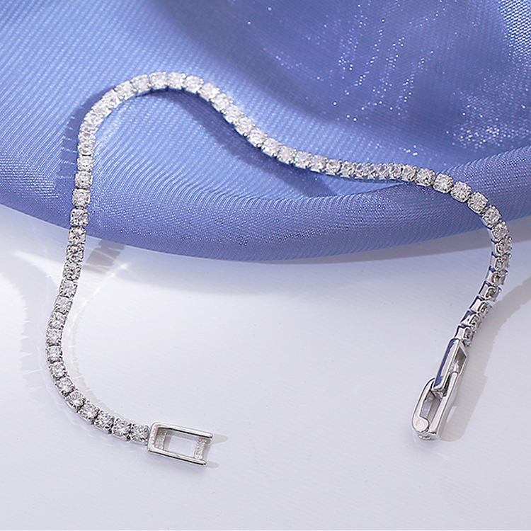 高級感溢れる大人気アクセサリー テニス ブレスレット ネックレス 新品未使用 B系 アクセサリー ブレスレット テニスブレスレット 太め 太幅