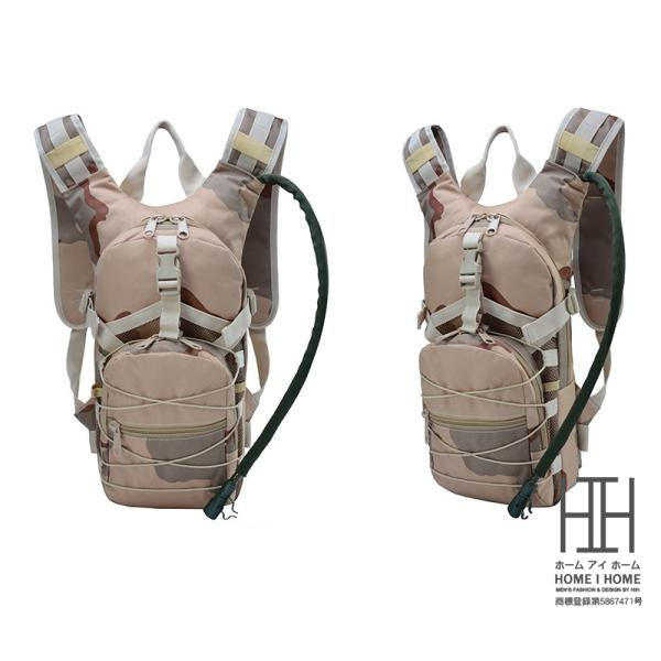 自転車バッグ リュックサック 給水袋 大容量 水筒ポーチ 撥水加工 登山用ポーチ 水分補給 耐摩耗性 アウトドア リュック 鞄 メンズ バッグ | ホームアイホーム | 03