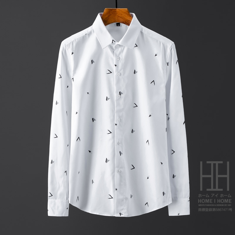 白シャツ カジュアルシャツ メンズ 長袖 総柄 プリント 形態安定加工 ビジネス対応 柔らかい おしゃれ スタイリッシュ 大感謝セール 白シャツ カジュアルシャツ メンズ 長袖 総柄 プリント 形態安定加工 ビジネス対応 柔らかい おしゃれ スタイリッシュ 大感謝セール