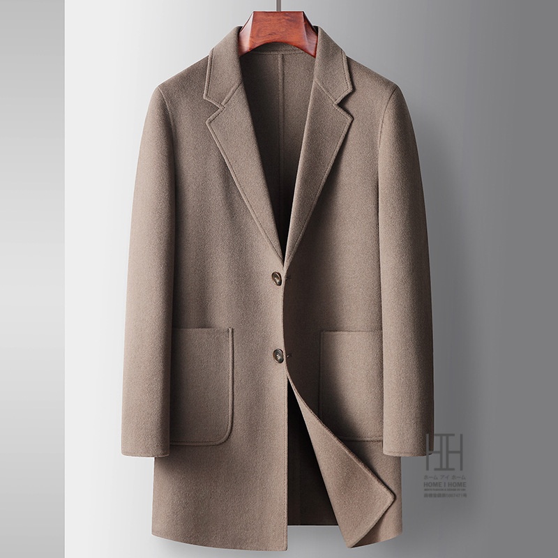 ホームアイホーム ウールコート コート メンズ チェスターコート