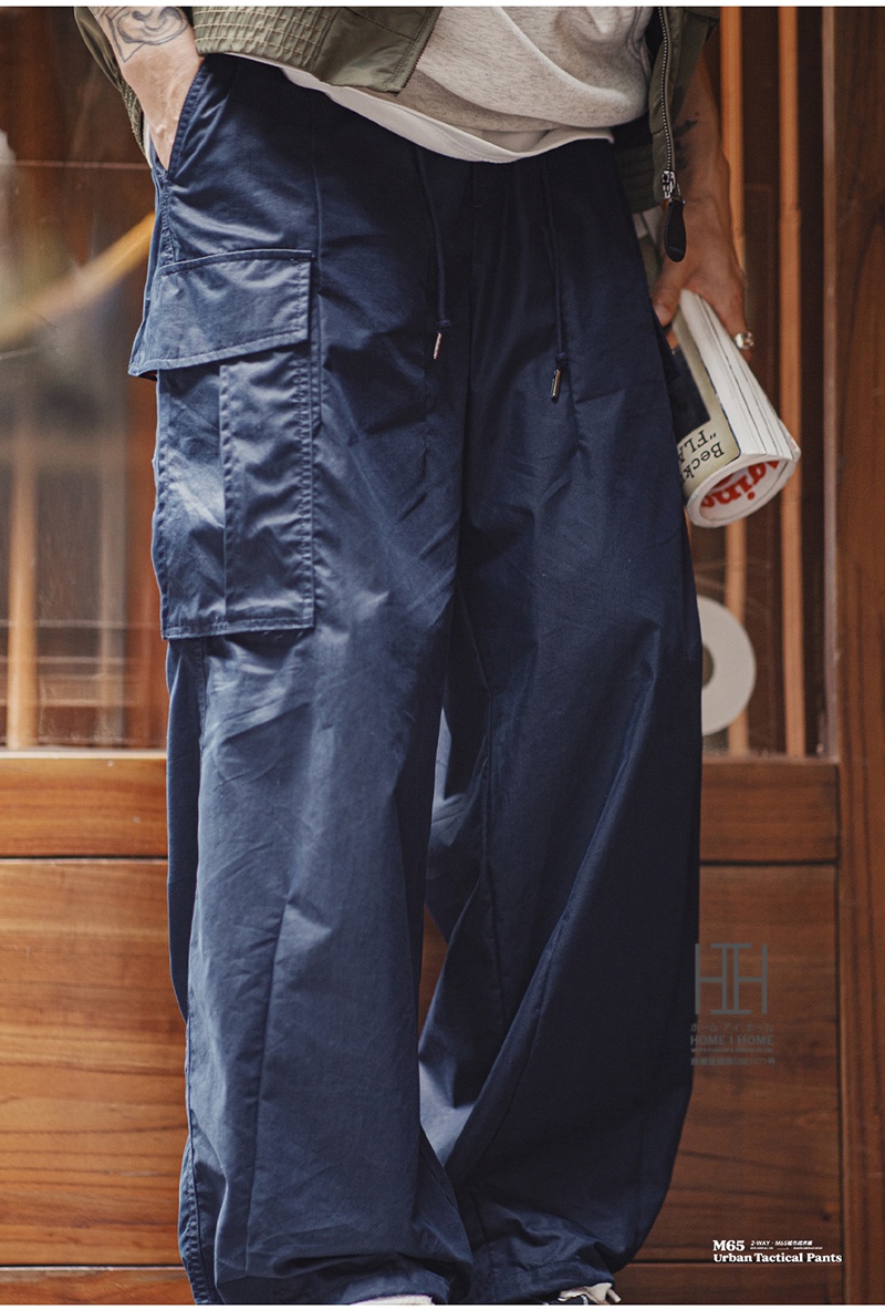 DSQUARED2ネイビー ミリタリーパンツ ドローコード付き gzk2501235_15.jpg