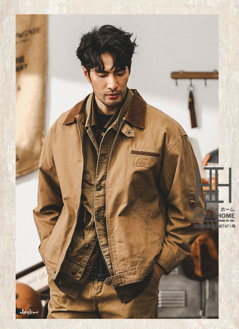 ホームアイホーム ジャケット デトロイトジャケット メンズ